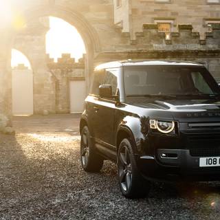 Defender black wallpaper