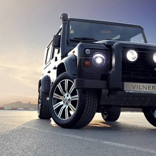 Defender black wallpaper
