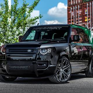 Defender black wallpaper