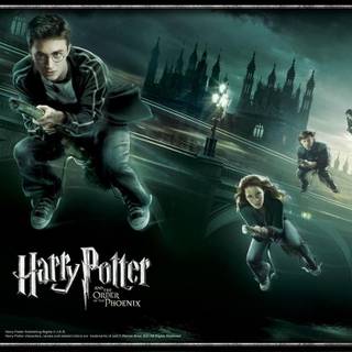 Harry Potter flying wallpaper