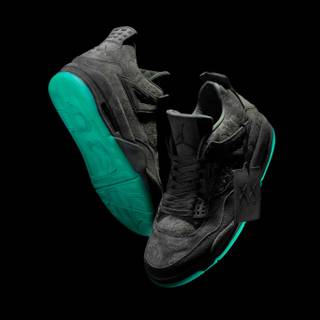 Jordan 4 KAWS wallpaper