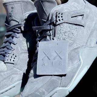 Jordan 4 KAWS wallpaper