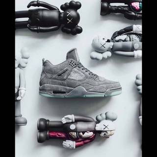 Jordan 4 KAWS wallpaper
