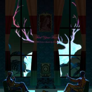 Hannibal and Will wallpaper