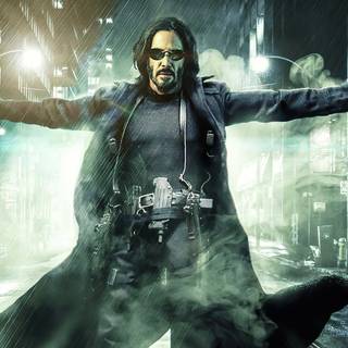 The Matrix Keanu Reeves wallpaper
