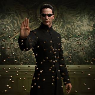 The Matrix Keanu Reeves wallpaper