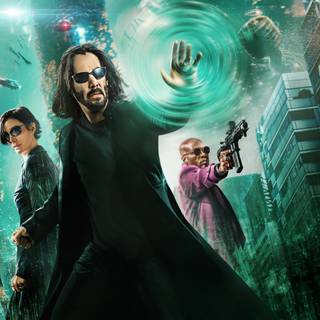 The Matrix Neo desktop wallpaper