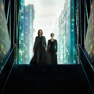 The Matrix Neo desktop wallpaper