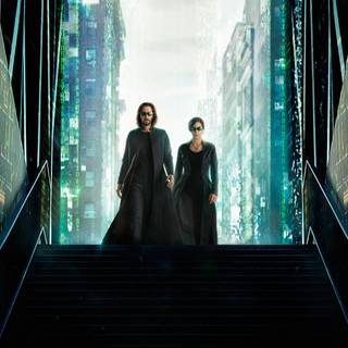 The Matrix Keanu Reeves wallpaper