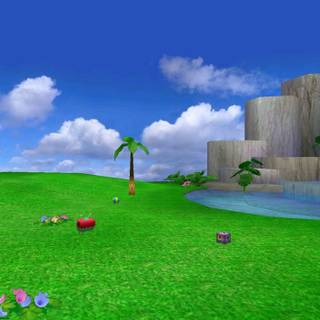 Chao Garden wallpaper