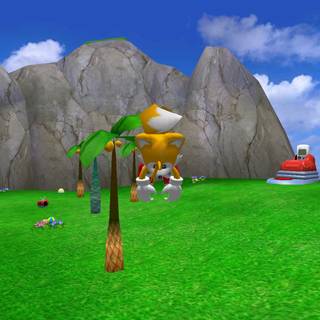 Chao Garden wallpaper