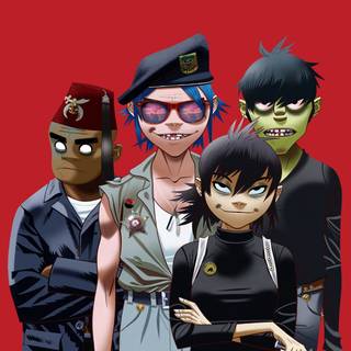 Gorillaz 4k wallpaper
