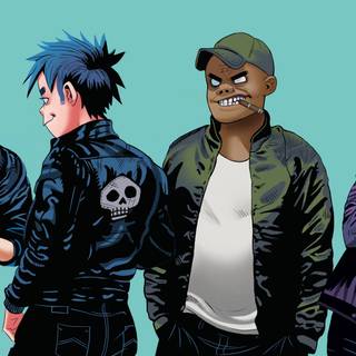 Gorillaz 4k wallpaper