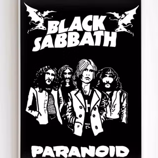 Black Sabbath Paranoid wallpaper