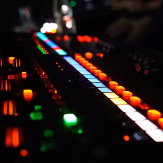 Mixing desk wallpaper