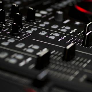 Mixing desk wallpaper