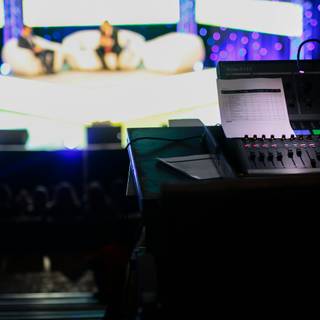 Mixing desk wallpaper