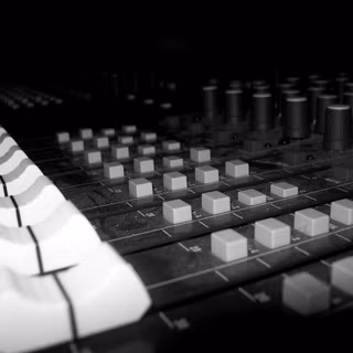Mixing desk wallpaper