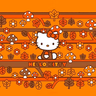 Sanrio Thanksgiving phone wallpaper