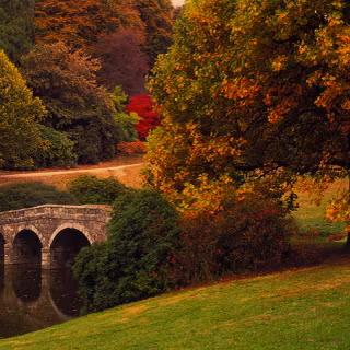 Autumn stone wallpaper