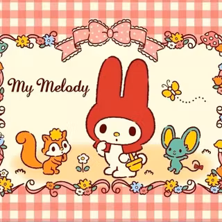 Autumn Sanrio desktop wallpaper