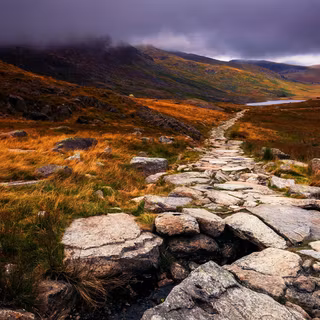 Autumn stone wallpaper