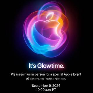 Apple It's Glowtime wallpaper