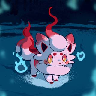 Hisuian Zorua wallpaper