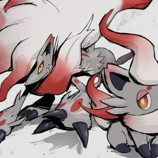 Hisuian Zorua wallpaper