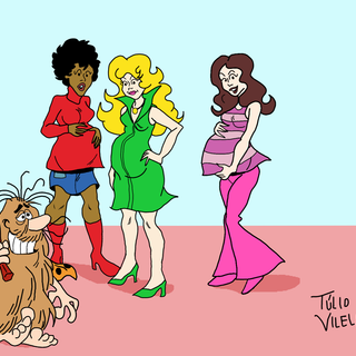 Captain Caveman and the Teen Angels wallpaper