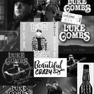 Luke Combs lyrics wallpaper