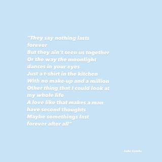 Luke Combs lyrics wallpaper