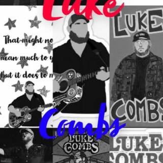 Luke Combs lyrics wallpaper