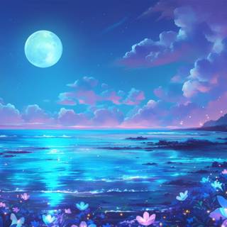 Moonlight Glow wallpaper