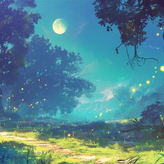 Moonlight Glow wallpaper