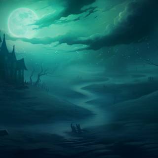 Moonlight Glow wallpaper