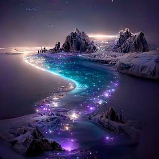 Moonlight Glow wallpaper