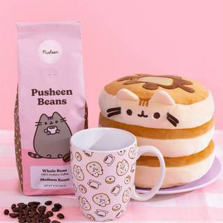 Pancake Pusheen wallpaper