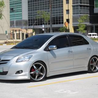 Toyota Belta modified wallpaper