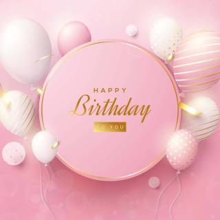 Happy birthday pink wallpaper