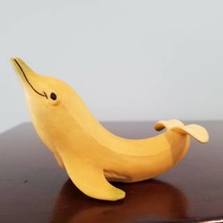 Banana dolphin wallpaper