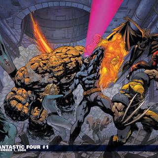 Fantastic Four comic wallpaper