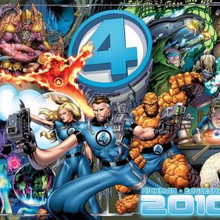 Fantastic Four comic wallpaper