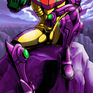 Metroid Zero Mission wallpaper