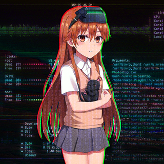 Kali Linux anime wallpaper