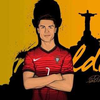 Cristiano Ronaldo animated wallpaper
