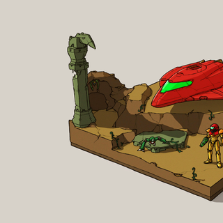 Metroid Zero Mission wallpaper