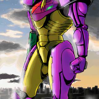 Metroid Zero Mission wallpaper