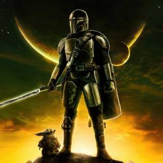 Baby Yoda PC wallpaper