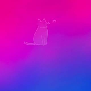 Bisexual cat wallpaper